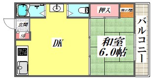 田口第一ビラの物件間取画像